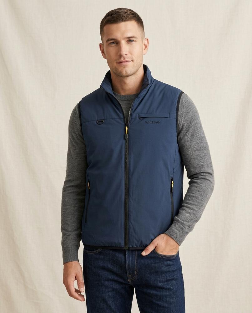 Lands Fashion - Mamon | Zip-Up Functional Vest Men