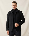 Lands Fashion - Arrev | Wool Zip-Up Jacket Men