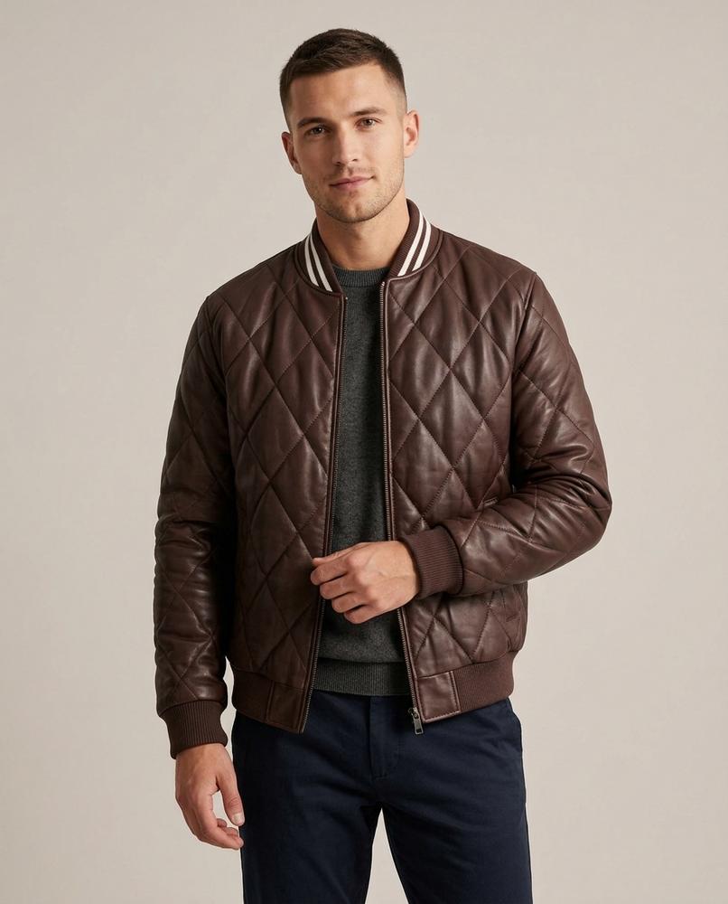 Lands Fashion - Rimor | Quilted Snap-Button Jacket Men
