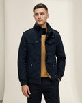 Lands Fashion - Kasen | Fleece-Lined Stand-Collar Jacket Men
