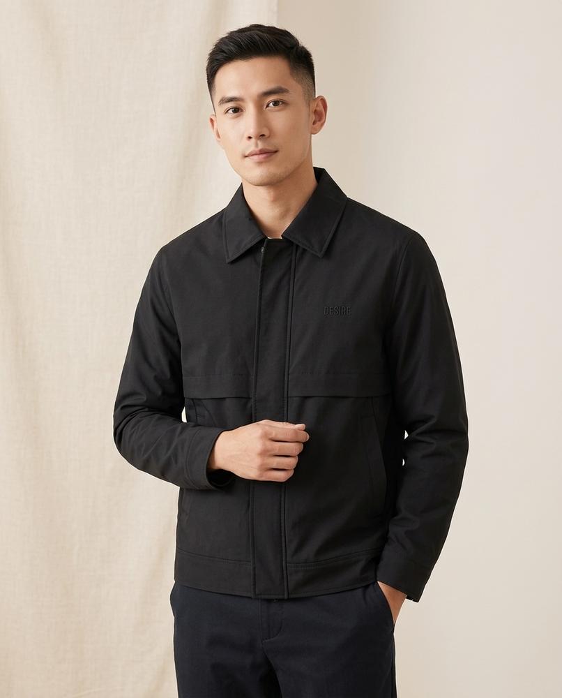 Lands Fashion - Rasan | Lined Collared Jacket Men