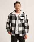 Lands Fashion - Laral | Plaid Fleece Jacket Men