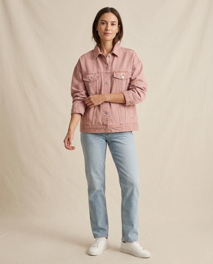 Lands Fashion - Colan | Button-Front Relaxed-Fit Denim Jacket Men