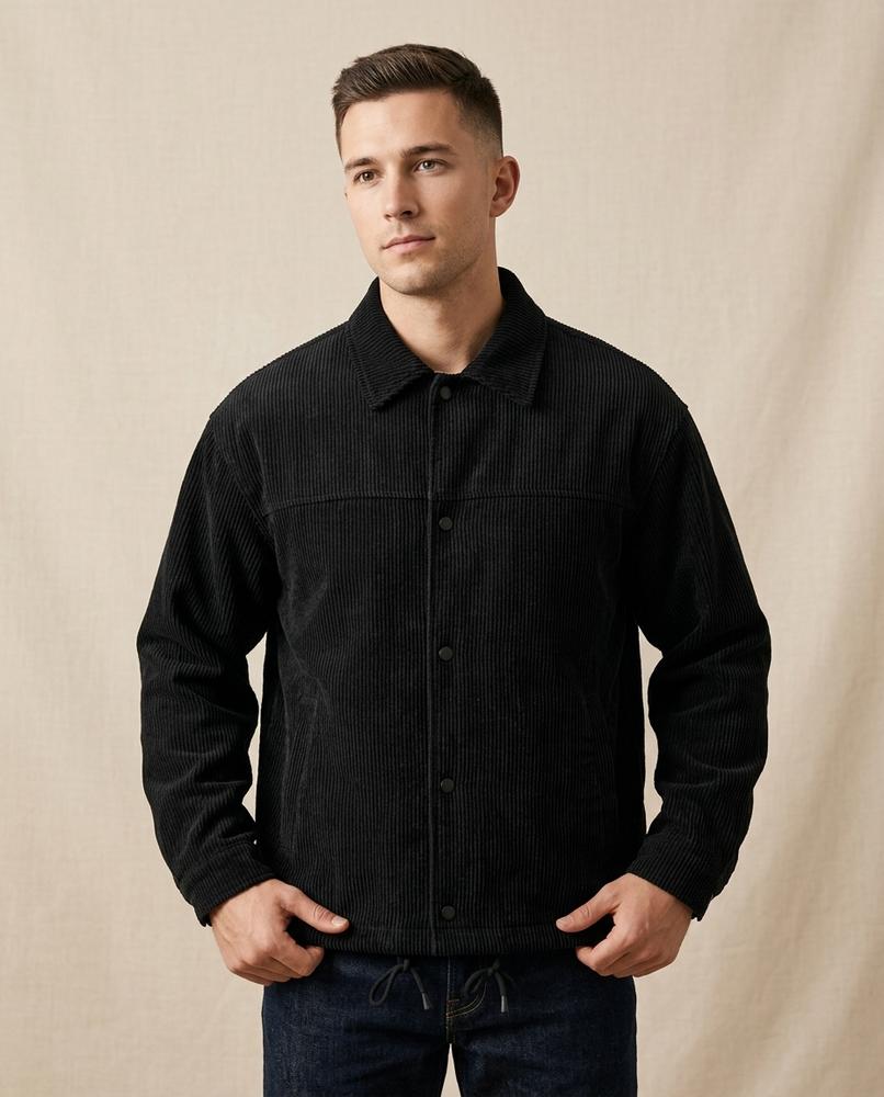 Lands Fashion - Lesin | Corduroy Collared Jacket Men