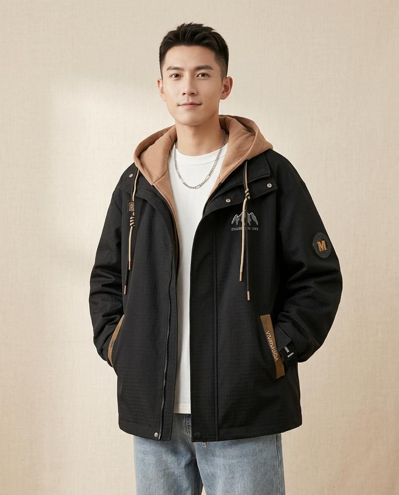 Lands Fashion - Ravan | Hooded Lined Jacket Men