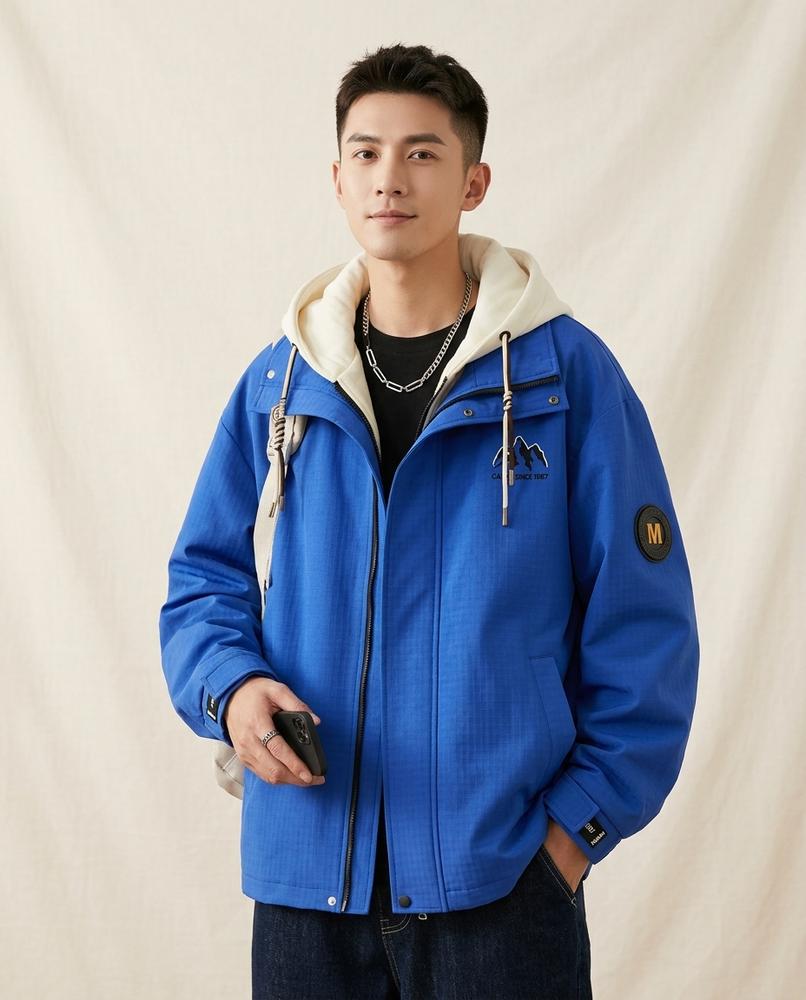 Lands Fashion - Ravan | Hooded Lined Jacket Men