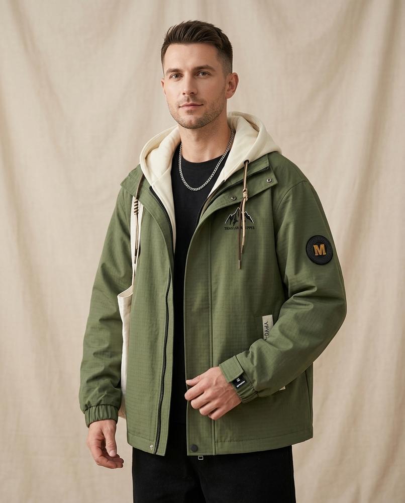 Lands Fashion - Ravan | Hooded Lined Jacket Men