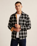 Lands Fashion - Lymon | Plaid Lined Shirt Men