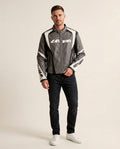 Lands Fashion - Yoken | Faux-Leather Color-Block Jacket Men