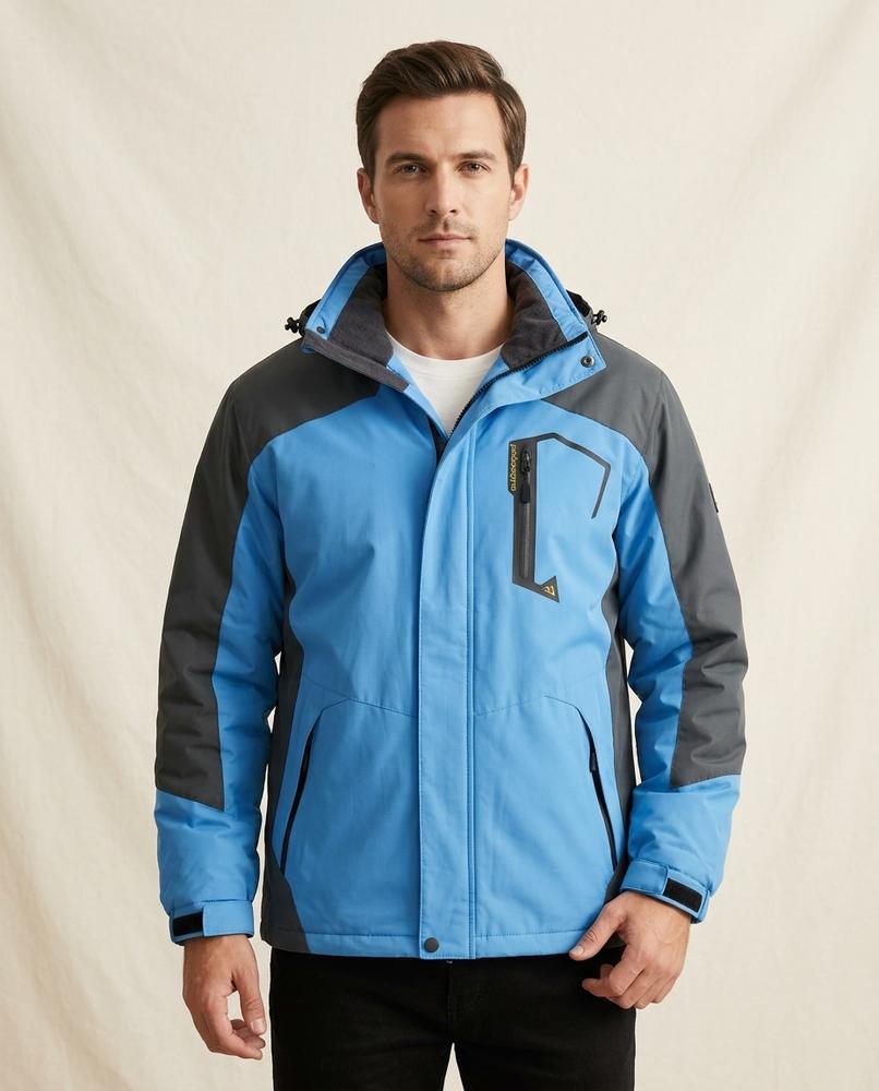Lands Fashion - Lirov | Lined Hooded Jacket Men