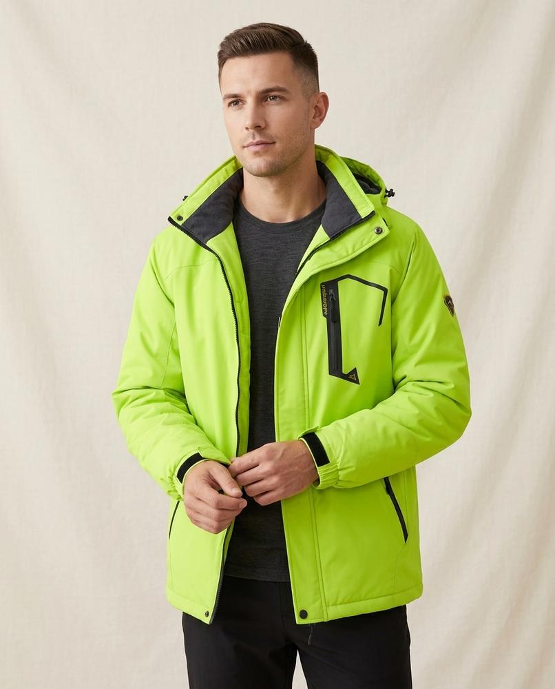 Lands Fashion - Lirov | Lined Hooded Jacket Men