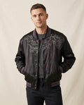 Lands Fashion - Camar | Embroidered Satin Jacket Men