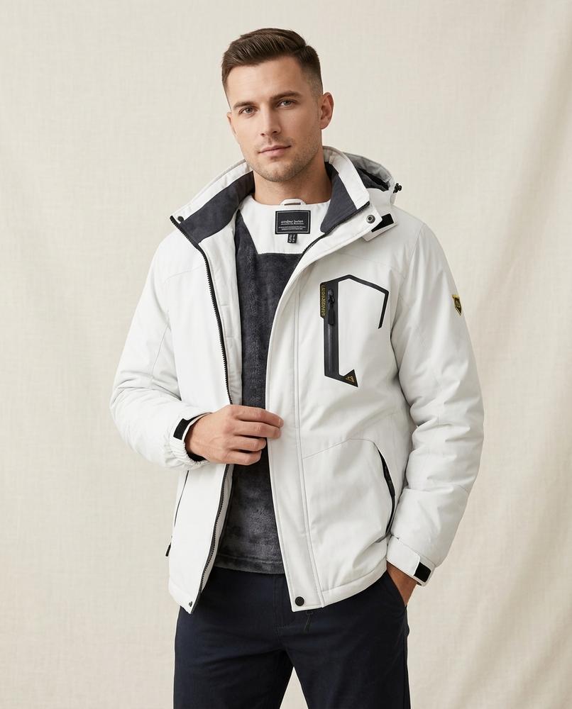 Lands Fashion - Lirov | Lined Hooded Jacket Men