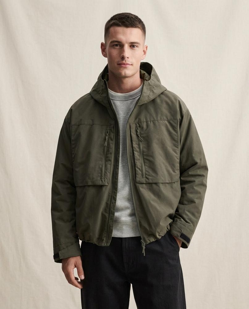 Lands Fashion - Zarev | Hooded Fleece-Lined Jacket Men