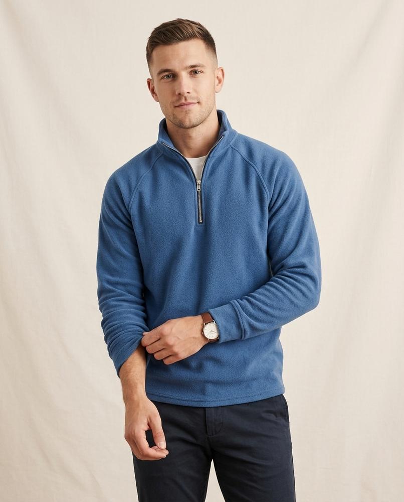 Lands Fashion - Ralor | Fleece Quarter-Zip Sweatshirt Men