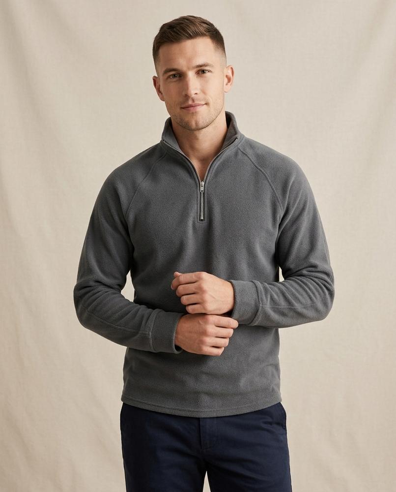 Lands Fashion - Ralor | Fleece Quarter-Zip Sweatshirt Men