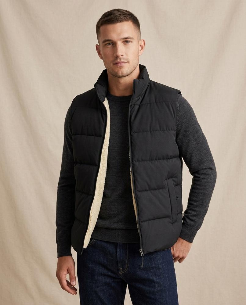Lands Fashion - Nevin | Quilted Fleece-Lined Vest Men