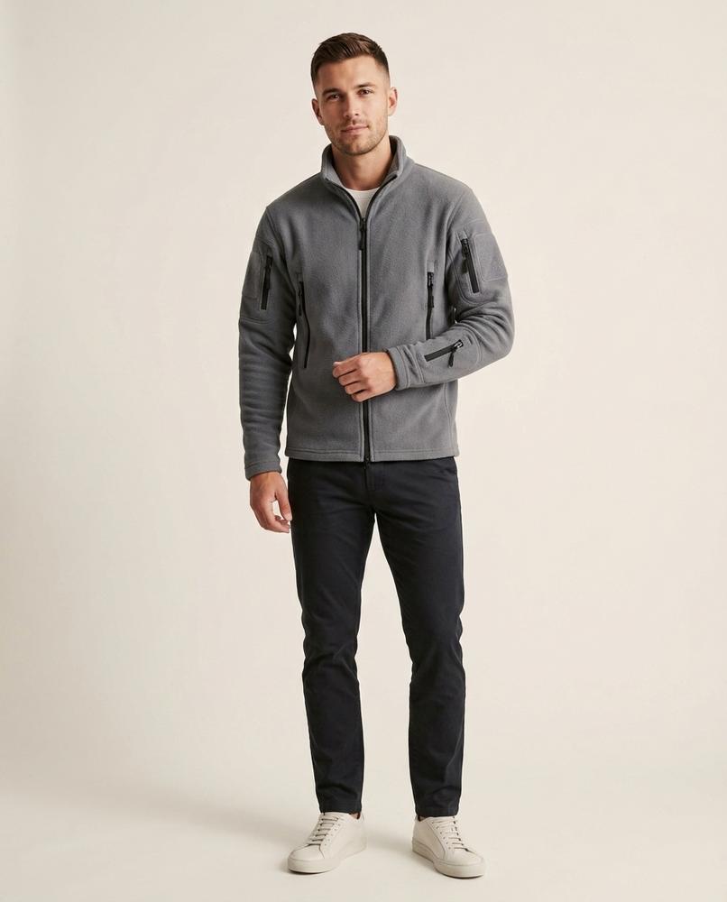 Lands Fashion - Dalom | Fleece Full-Zip Jacket Men