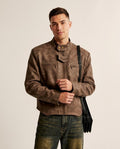 Lands Fashion - Eldan | Zip-Up Stand-Collar Jacket Men