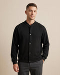Lands Fashion - Nelor | Textured Button-Front Jacket Men