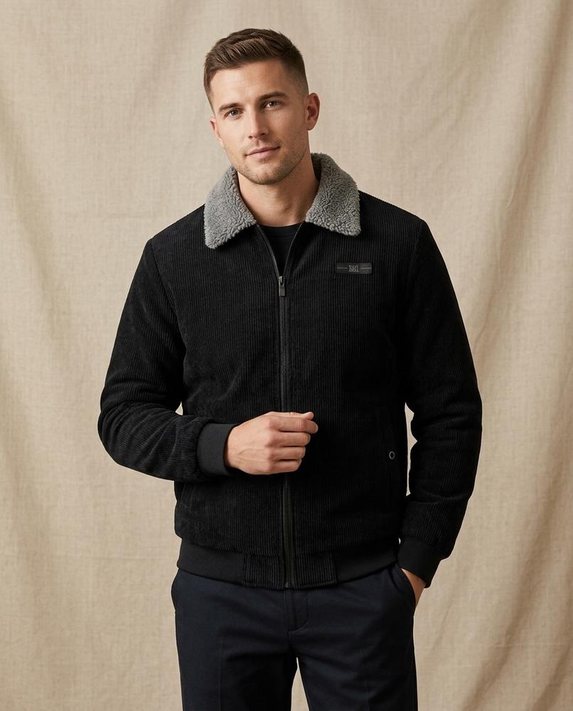 Lands Fashion - Nilor | Corduroy Lined Jacket Men
