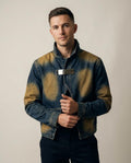 Lands Fashion - Arren | Cropped Clasp-Closure Denim Jacket Men