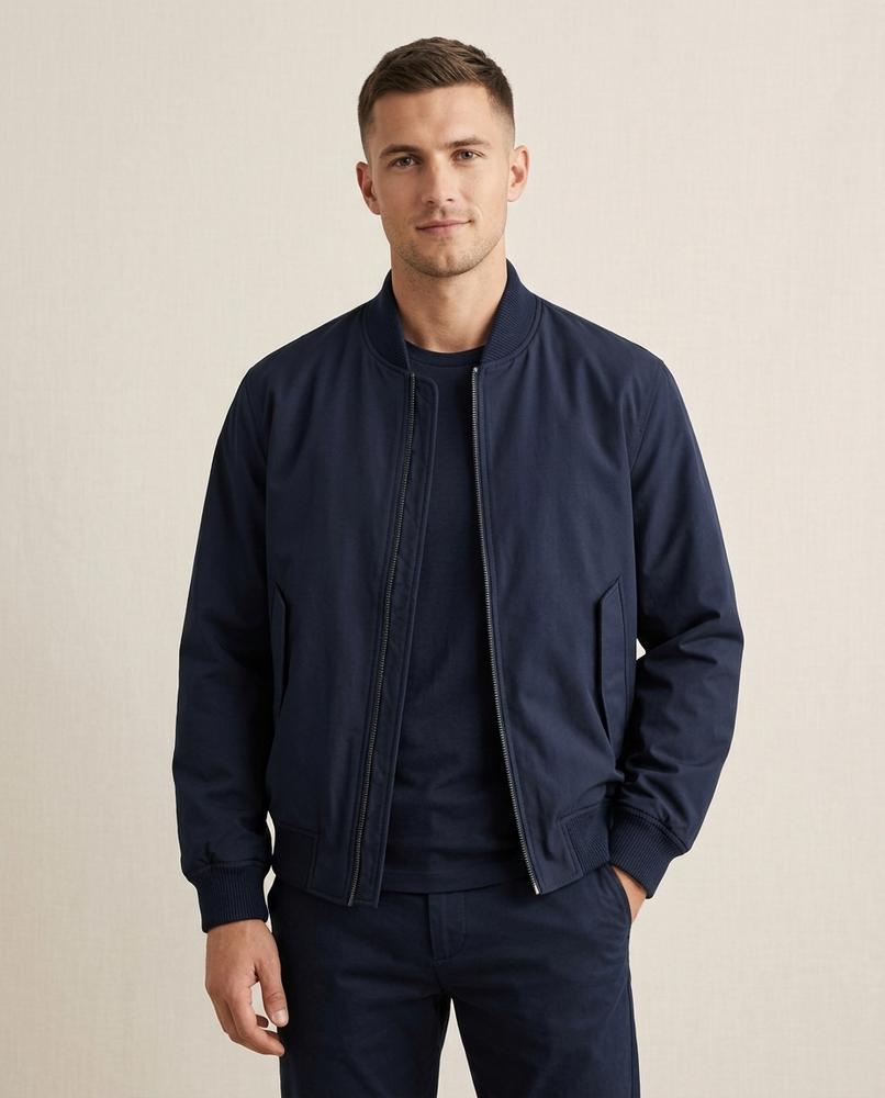 Lands Fashion - Yokar | Lined Zippered Jacket Men