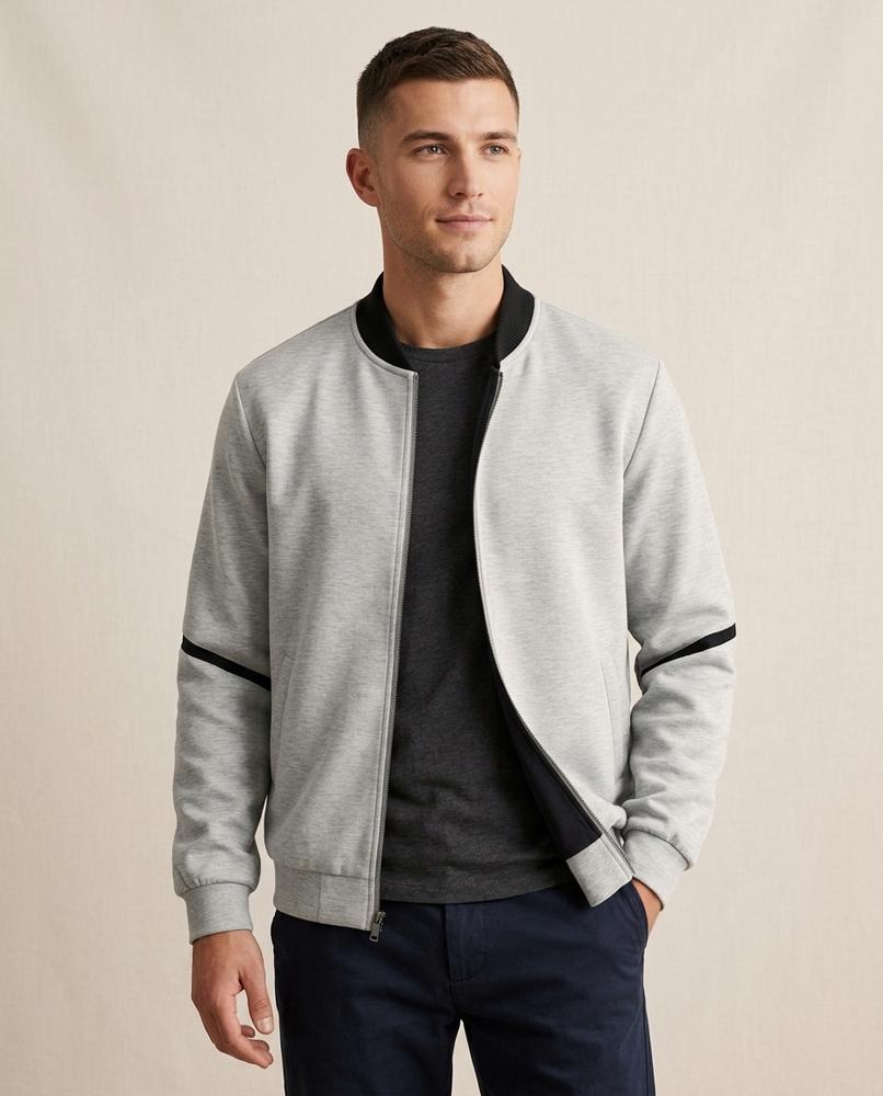 Lands Fashion - Talin | Zip-Up Lined Jacket Men