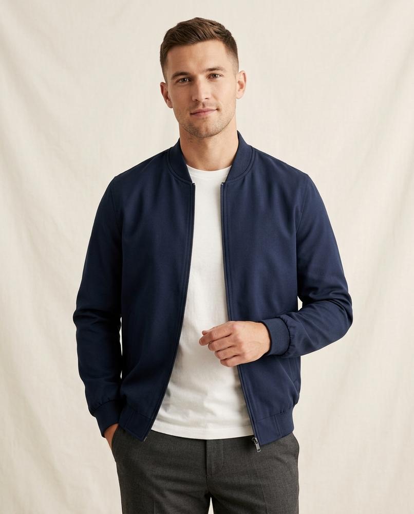 Lands Fashion - Talin | Zip-Up Lined Jacket Men