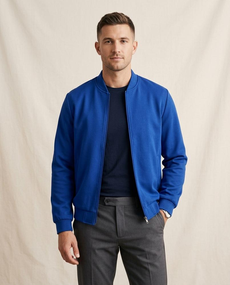 Lands Fashion - Talin | Zip-Up Lined Jacket Men