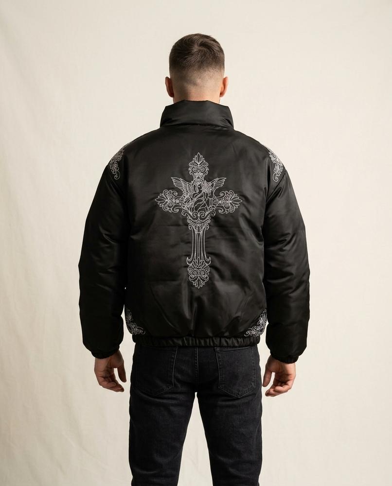 Lands Fashion - Viken | Embroidered Padded Jacket Unisex