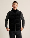 Lands Fashion - Rasel | Padded Velvet Vest Men