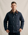 Lands Fashion - Nevar | Waxed Corduroy-Collar Jacket Men