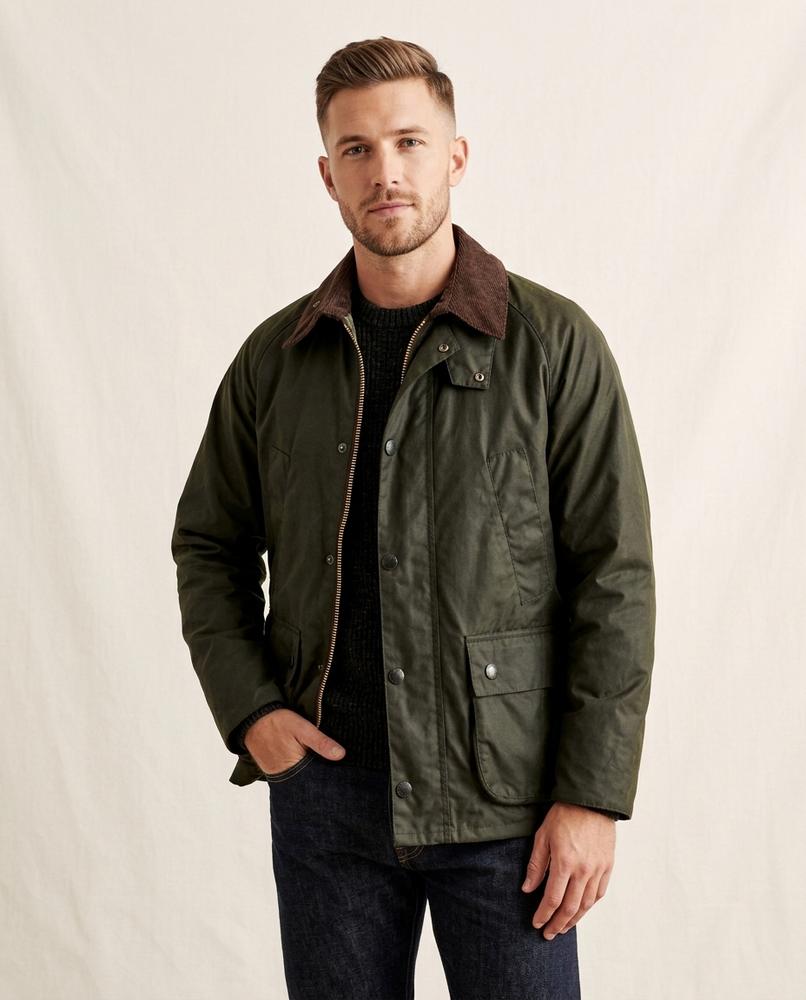 Lands Fashion - Nevar | Waxed Corduroy-Collar Jacket Men