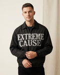 Lands Fashion - Zemel | Zip-Up Graphic Jacket Men