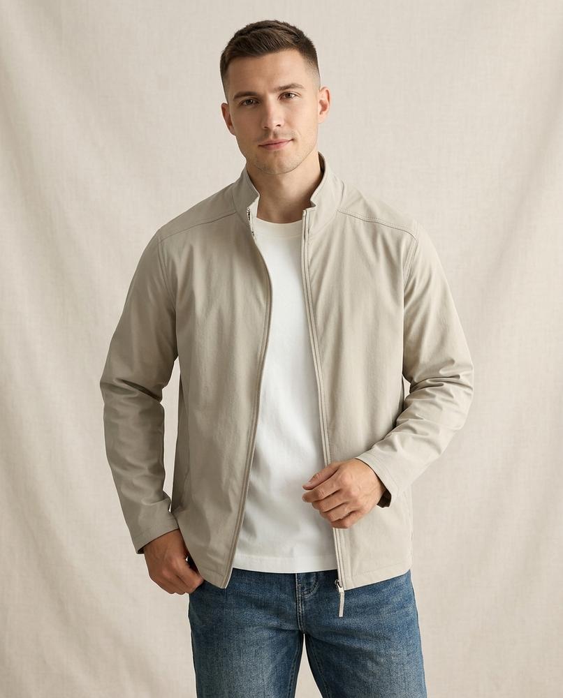 Lands Fashion - Vilen | Zip-Up Stand-Collar Jacket Men