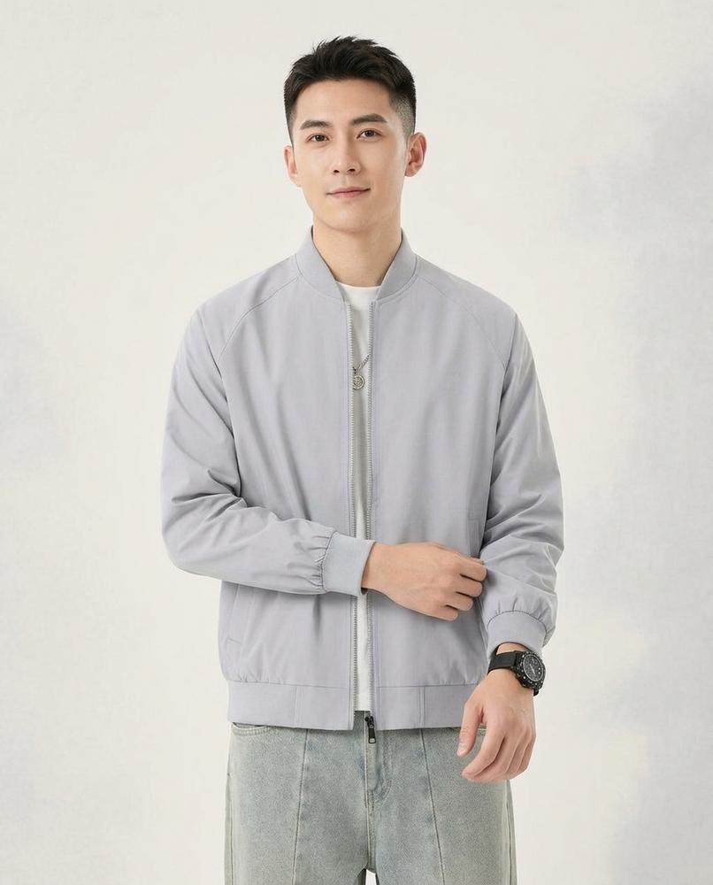 Lands Fashion - Vilen | Zip-Up Stand-Collar Jacket Men