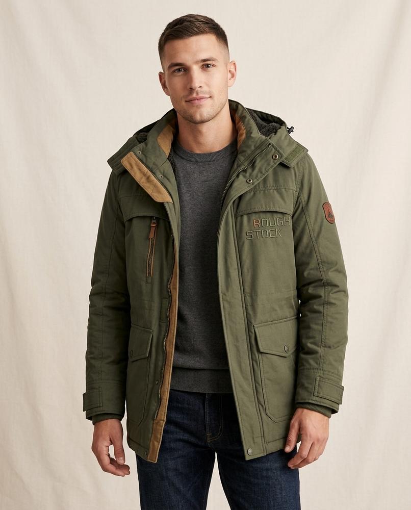Lands Fashion - Caver | Padded Hooded Jacket Men