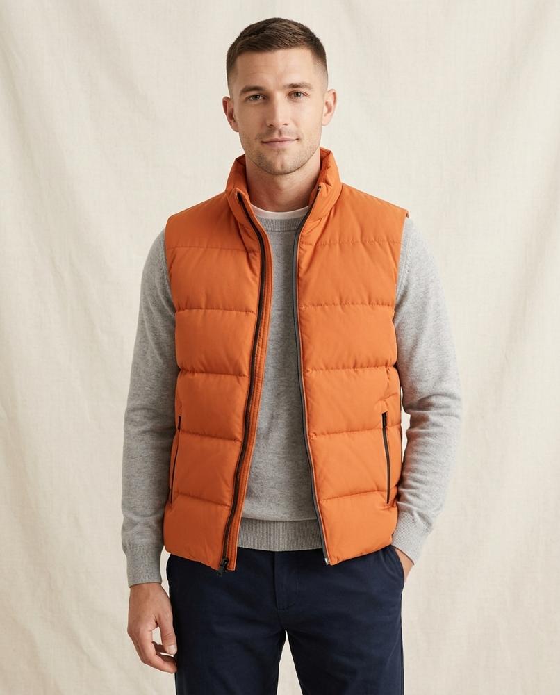 Lands Fashion - Nivin | Quilted Zip-Up Vest Men