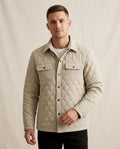 Lands Fashion - Saser | Quilted Collared Jacket Men