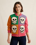 Lands Fashion - Setal | Colorblocked Appliquéd Jacket Women
