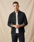 Lands Fashion - Rimel | Denim Button-Down Shirt Men