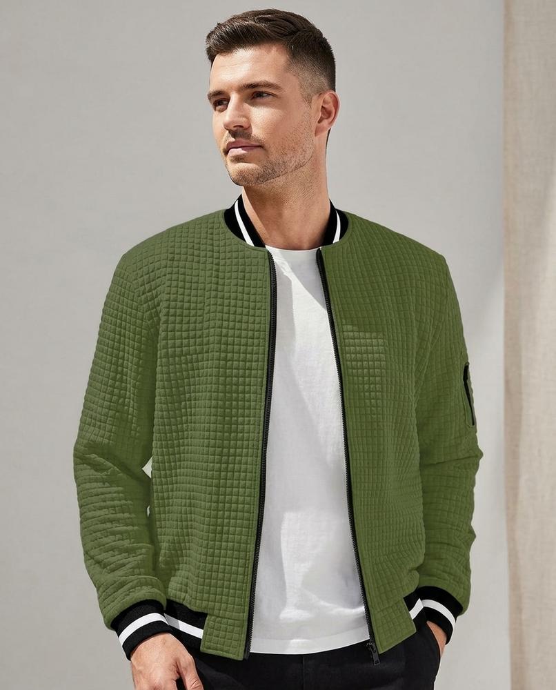 Lands Fashion - Elmel | Quilted Zip-Up Jacket Men