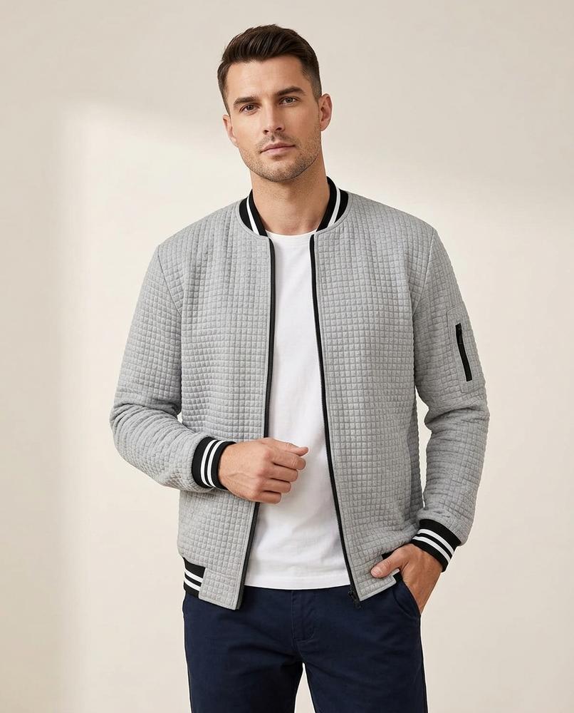 Lands Fashion - Elmel | Quilted Zip-Up Jacket Men
