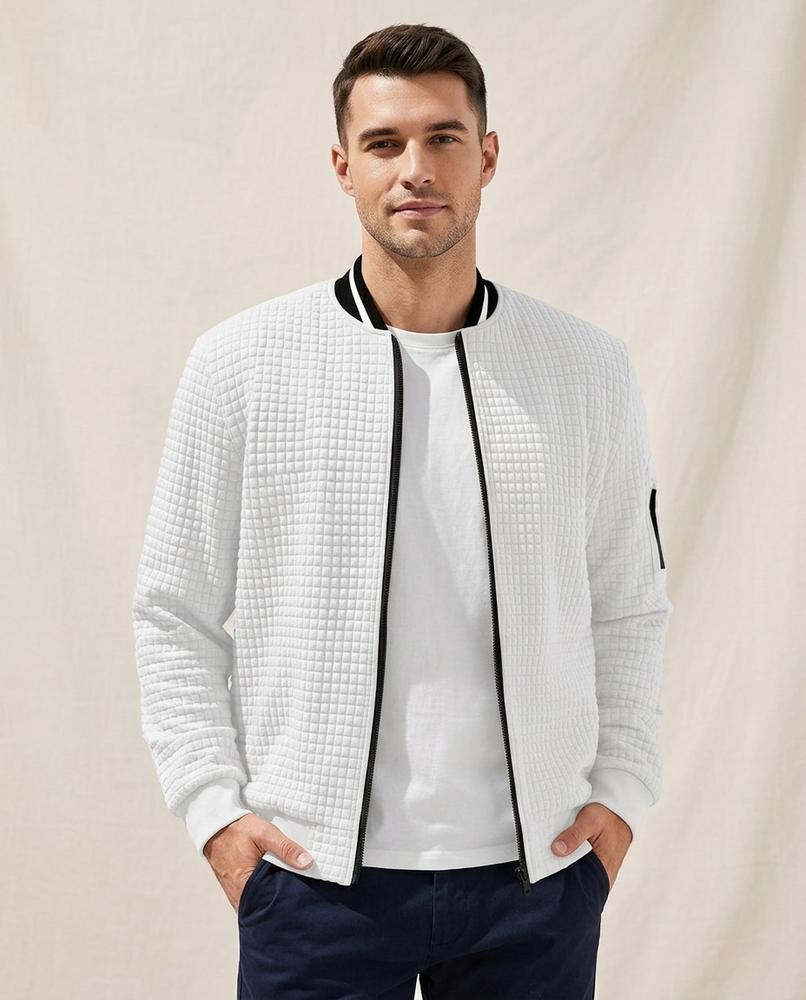 Lands Fashion - Elmel | Quilted Zip-Up Jacket Men