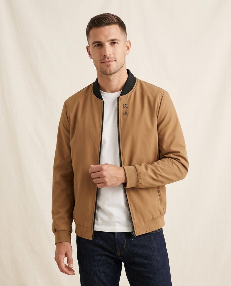 Lands Fashion - Zaral | Zip-Up Slim-Fit Jacket Men