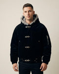 Lands Fashion - Lyram | Velvet Toggle-Closure Jacket Men