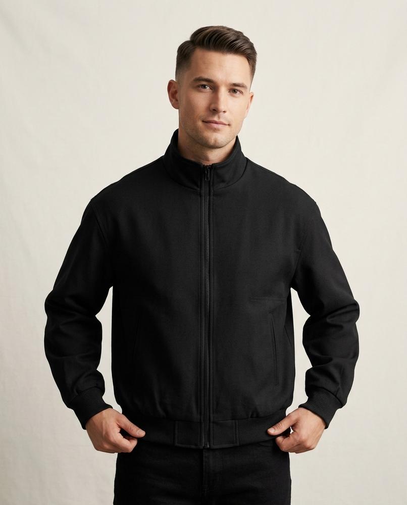 Lands Fashion - Lomar | Zip-Up Stand-Collar Jacket Men
