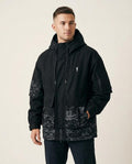 Lands Fashion - Nisin | Hooded Patterned Jacket Men
