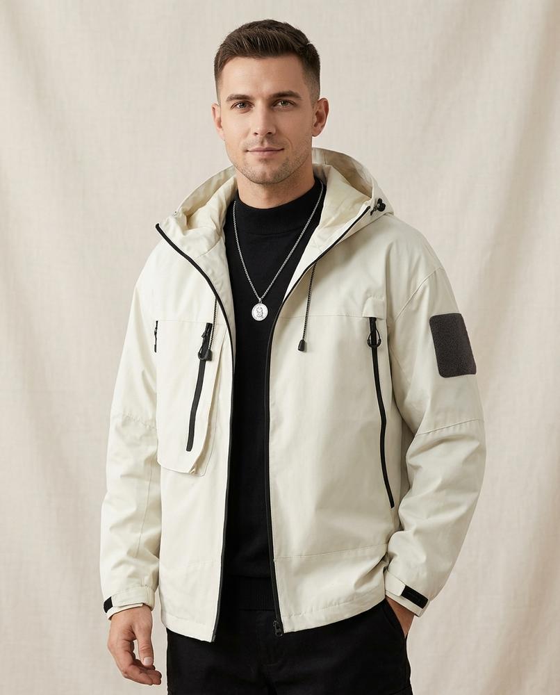 Lands Fashion - Nolen | Hooded Windproof Jacket Men